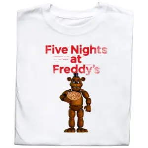 Koszulka z Nadrukiem Five Nights at Freddy’s | Idealny Prezent dla Fana FNAF