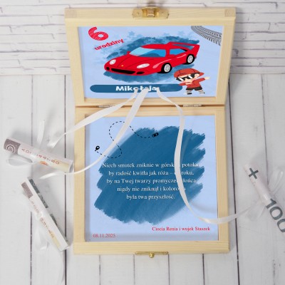 Wyjątkowy Prezent na Urodziny dla Chłopca | Pudełko na Pieniądze