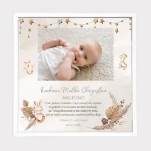 Podziękowanie dla Rodziców Chrzestnych | Pamiątka Chrztu