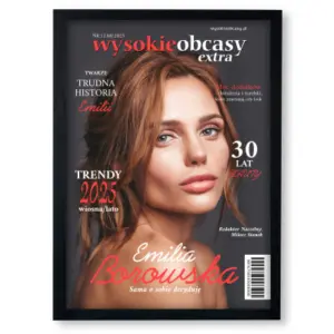 Personalizowana okładka MAGAZYN WYSOKIE OBCASY – wyjątkowy prezent w formacie A3