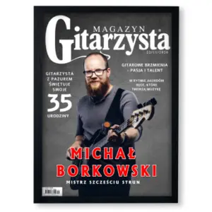 MAGAZYN GITARZYSTA – Personalizowany plakat dla muzyka