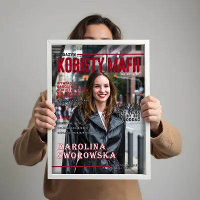 Personalizowana Okładka „Kobiety Mafii” – Twój plakat w filmowym stylu!