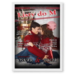 Personalizowana Okładka Magazynu „Listy do M.” – romantyczny prezent pełen uczuć!