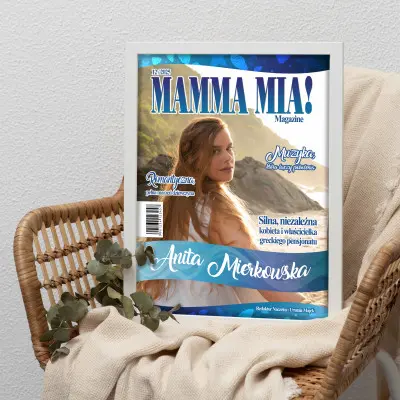 Personalizowany Plakat „Mamma Mia” ze zdjęciem