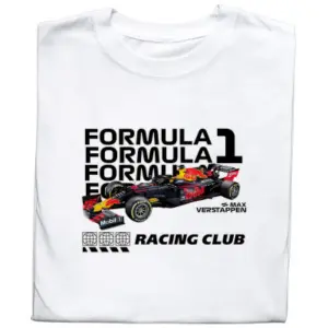Koszulka z Nadrukiem Formuła 1 F1 | Verstappen Racing – Motorsport Prezent