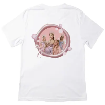 Koszulka z Nadrukiem Wicked | Glinda – Ariana Grande, Film i Pop