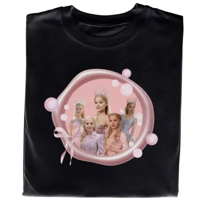 Koszulka z Nadrukiem Wicked | Glinda – Ariana Grande, Film i Pop