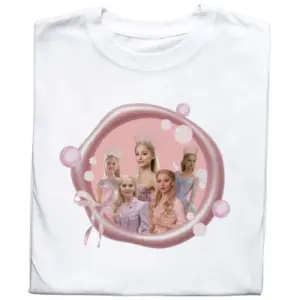 Koszulka z Nadrukiem Wicked | Glinda – Ariana Grande, Film i Pop