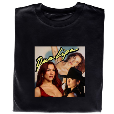 Koszulka z nadrukiem Dua Lipa – prezent dla fana popkultury