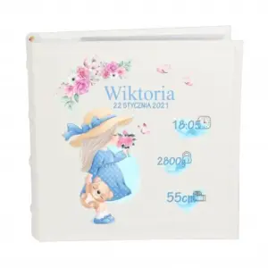 Album metryczka dziewczynka