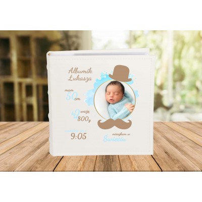 Album metryczka ze zdjęciem