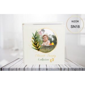 Album ze zdjęciem Pamiątka Chrztu Świętego