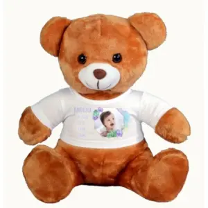 Personalizowany Miś-metryczka prezent z okazji urodzin dla dziewczynki