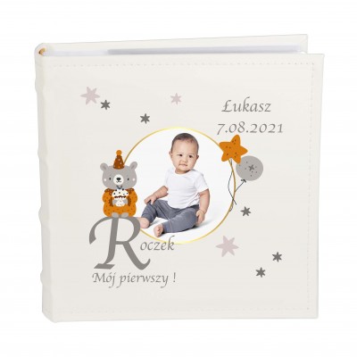 Album ze zdjęciem na roczek