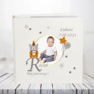 Album ze zdjęciem na roczek