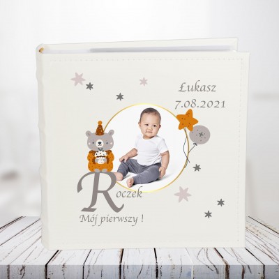 Album ze zdjęciem na roczek