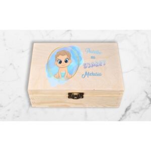 Personalizowane drewniane pudełko