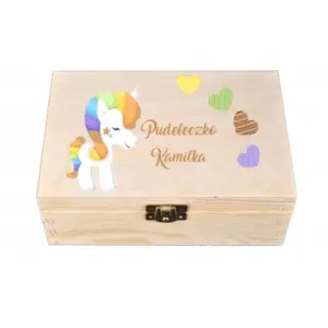 Personalizowane drewniane pudełko