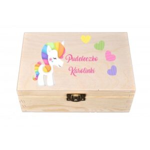 Personalizowane drewniane pudełko