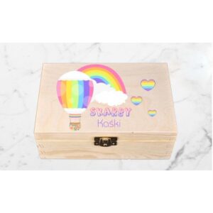 Personalizowane drewniane pudełko