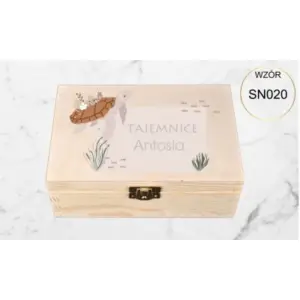 PERSONALIZOWANE DREWNIANE PUDEŁKO