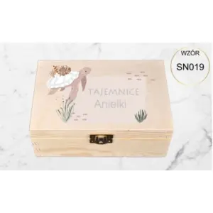 PERSONALIZOWANE DREWNIANE PUDEŁKO