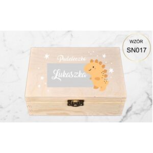 PERSONALIZOWANE DREWNIANE PUDEŁKO