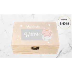 PERSONALIZOWANE DREWNIANE PUDEŁKO