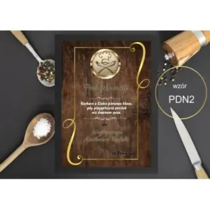 PODZIĘKOWANIE DLA KUCHARZA