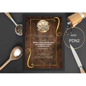 PODZIĘKOWANIE DLA KUCHARZA