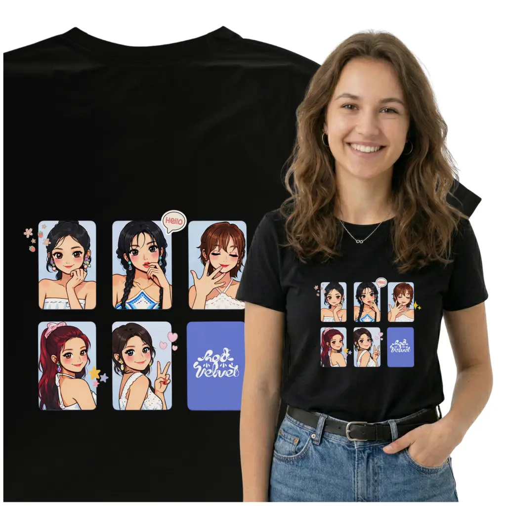 Koszulka K-POP – t-shirt dla fana, idealny prezent