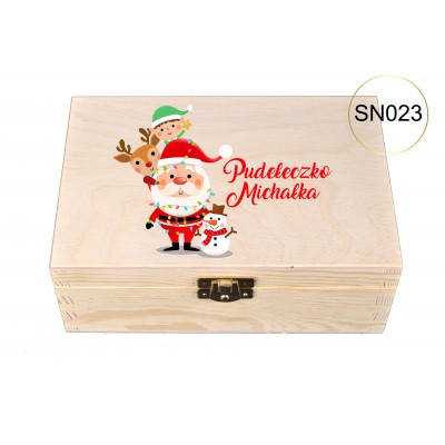 PERSONALIZOWANE DREWNIANE PUDEŁKO