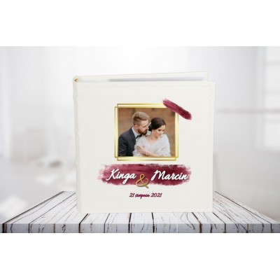 Album Ślubny z nadrukiem zdjęciem Prezent Ślub