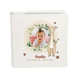 Album ze zdjęciem urodziny roczek prezent