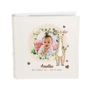 Album ze zdjęciem urodziny roczek prezent
