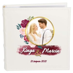 Album Ślubny z nadrukiem zdjęciem Prezent Ślub