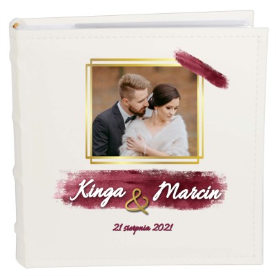 Album Ślubny z nadrukiem zdjęciem Prezent Ślub