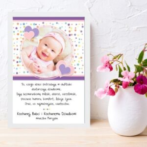 Personalizowany plakat dla Babci i Dziadka