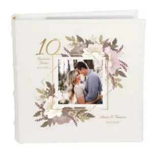 Personalizowany album na 10 rocznicę ślubu