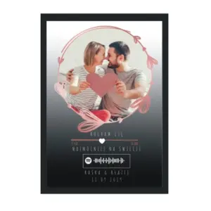 RAMKA Z WASZYM ZDJĘCIEM I PIOSENKĄ SPOTIFY PREZENT