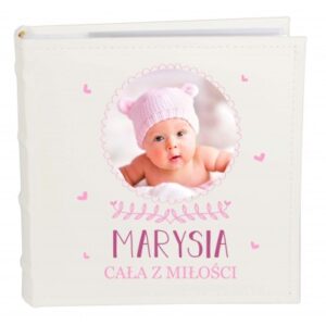 Album ze zdjęciem na Urodziny Chrzest Roczek