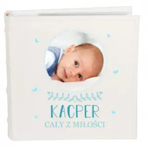 Album ze zdjęciem na Urodziny Chrzest Roczek