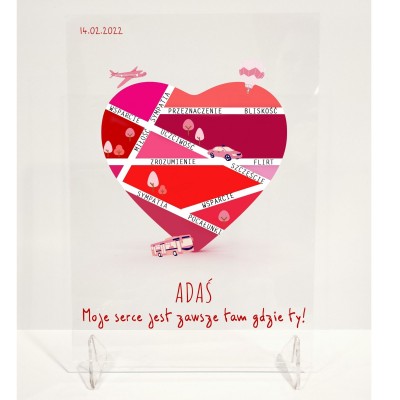 SZKŁO AKRYLOWE ZE ZDJĘCIEM PARY