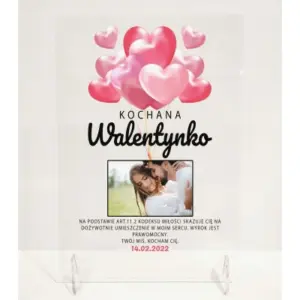 SZKŁO AKRYLOWE ZE ZDJĘCIEM PARY