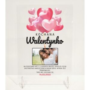 SZKŁO AKRYLOWE ZE ZDJĘCIEM PARY