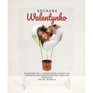 SZKŁO AKRYLOWE ZE ZDJĘCIEM PARY