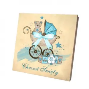 Chrzest Święty pudełko z życzeniami na pieniądze