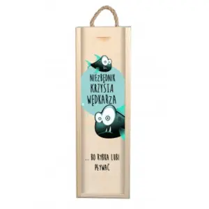 Skrzynka na alkohol .... bo rybka lubi pływać