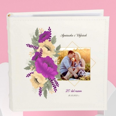 Personalizowany album na rocznicę ślubu