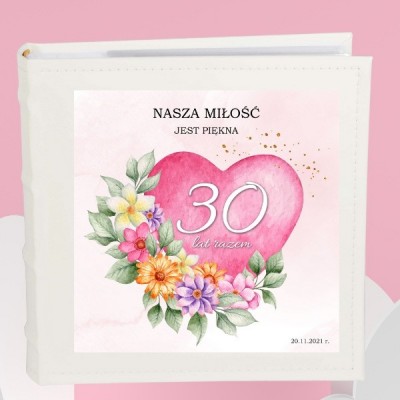 Personalizowany album na rocznicę ślubu